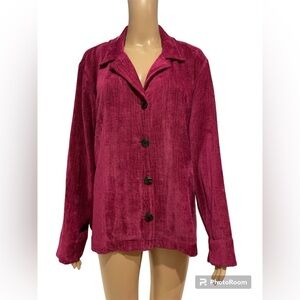 Chico's Shirt Jacket Shacket size 2